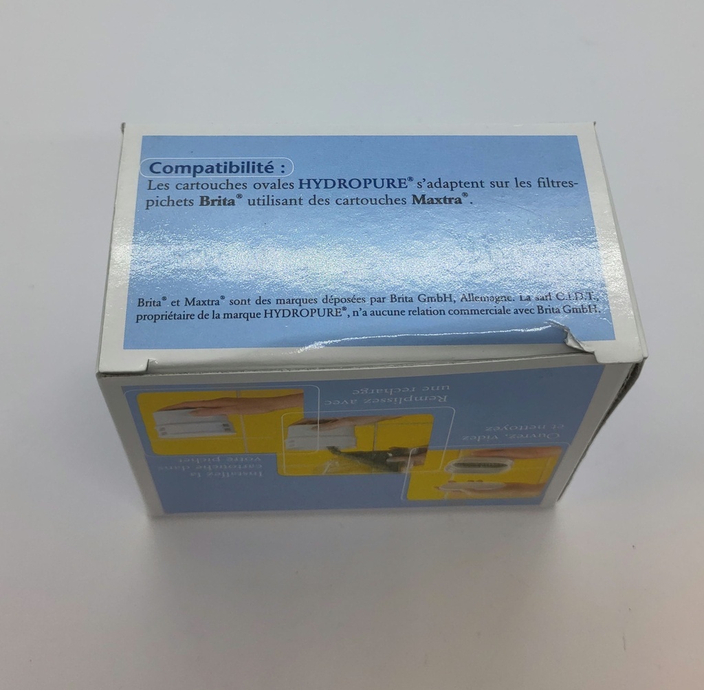 Cartouche filtre pichet (carafe) Hydropure / Universel