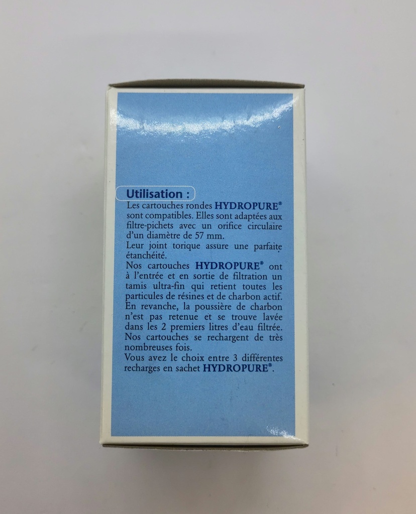 Cartouche filtre pichet (carafe) Hydropure / Universel