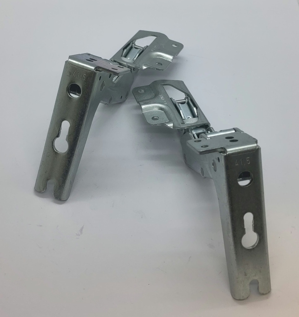 [#R414858 #R414857] Türscharnier Kühlschrank Electrolux 2211202052 +  2211201054 - 3362-5.0+ 3363-5.0 - 41.5