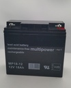 Batterie au plomb multipower 12V 18Ah