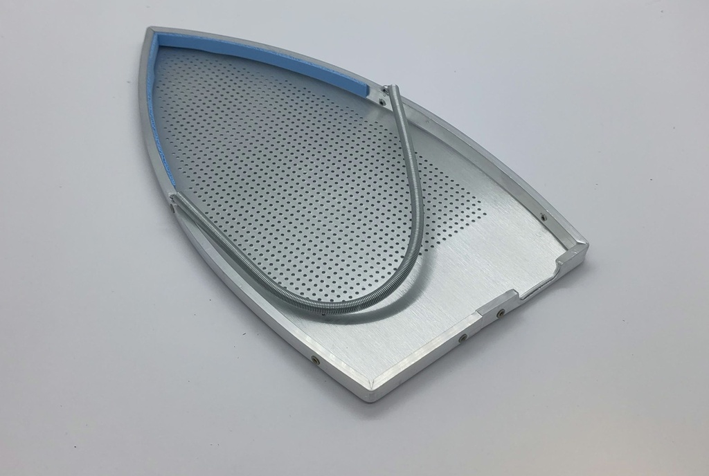 Semelle fer 124mm x 226mm universel