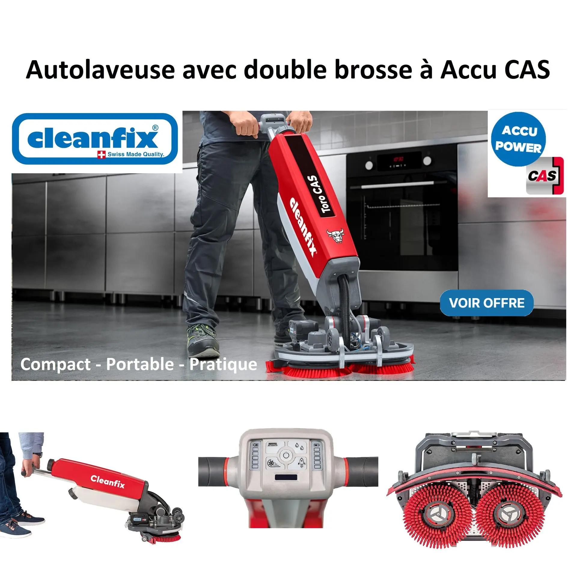 duo brosse compact