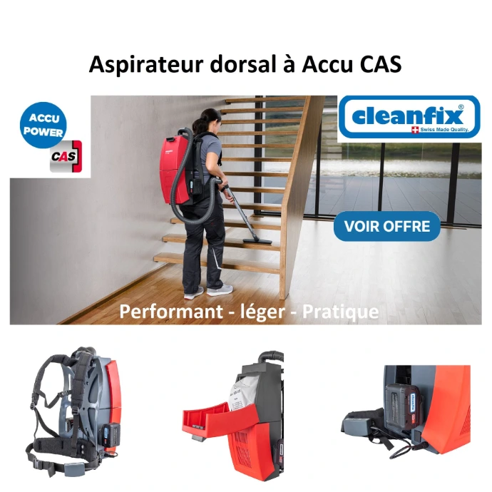 Aspirateur Dorsal Cleanfix aspirateur dorsal