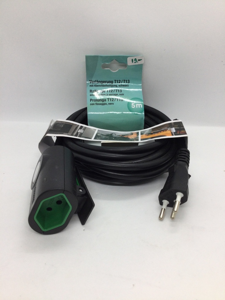 Câble rallonge fiche Suisse T12/13