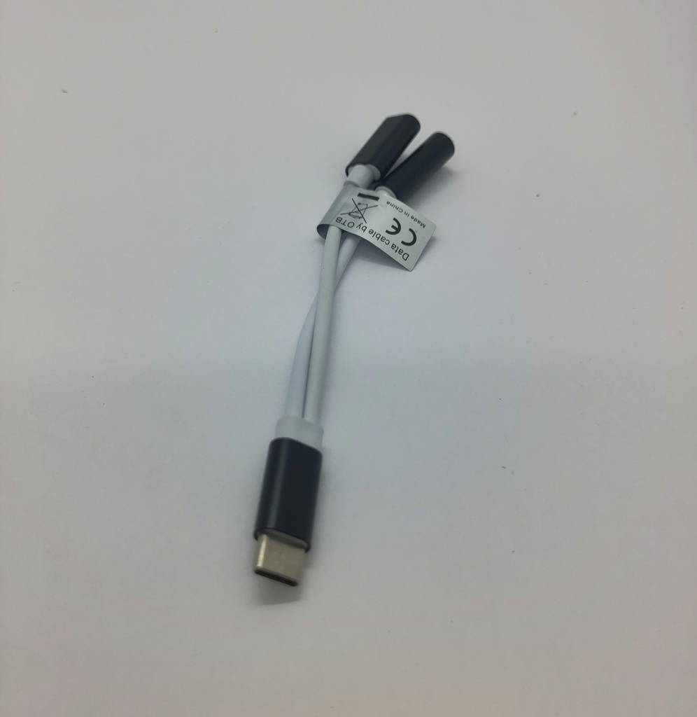 Adaptateur USB-C vers fiche jack & USB-C