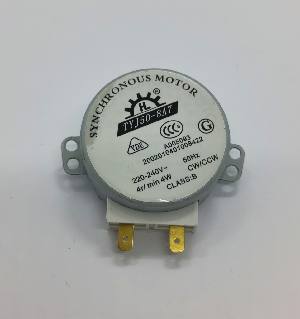 Moteur micro-onde TYJ50-8A7 4 tr/min
