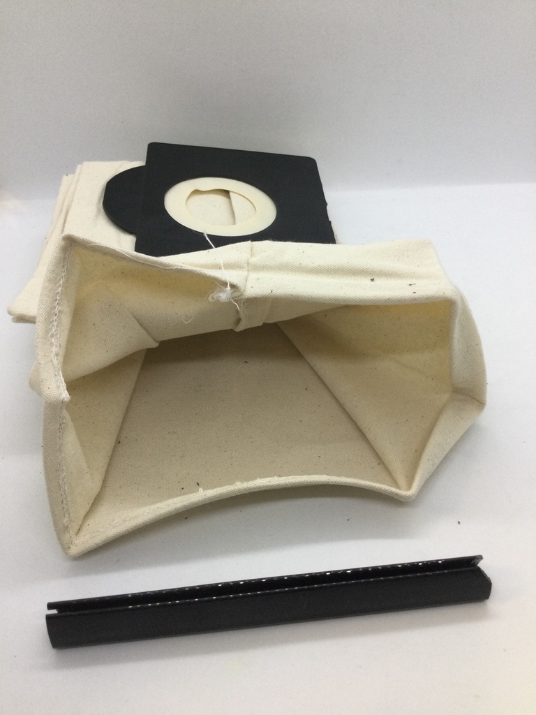 Sac aspirateur en tissu réutilisable