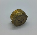 Bouchon laiton mâle 3/4"
