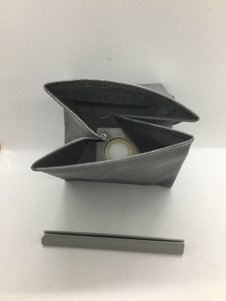 Sac aspirateur en tissu réutilisable