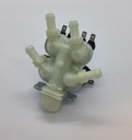 Electrovanne 4 voies - ø10mm -  3/4" - 180° - 230V - 3213931 - Miele - Universel
