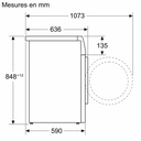 Lave linge Siemens - 1 à 9 kg - 1600 tr/min.