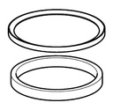 Kit 2 pièces (joint) pour tuyau siphon évier - 240.367.00.2 - Geberit
