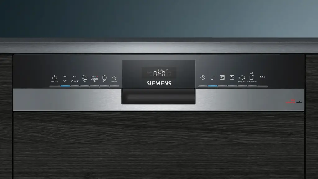 Lave vaisselle Siemens - SX - Bandeau noir / Inox
