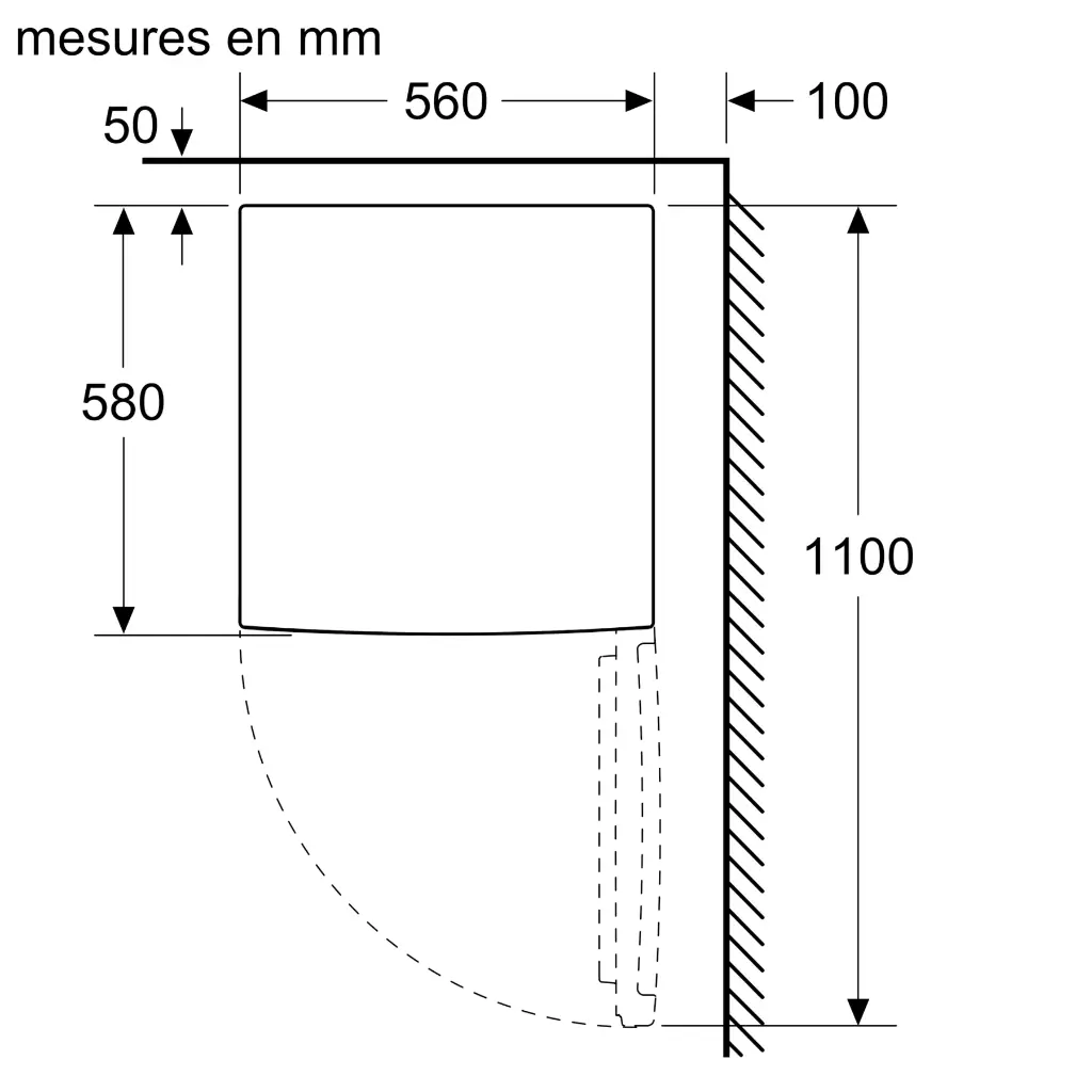 Congélateur Bosch indépendant_82 litres_ blanc_85x56x58cm