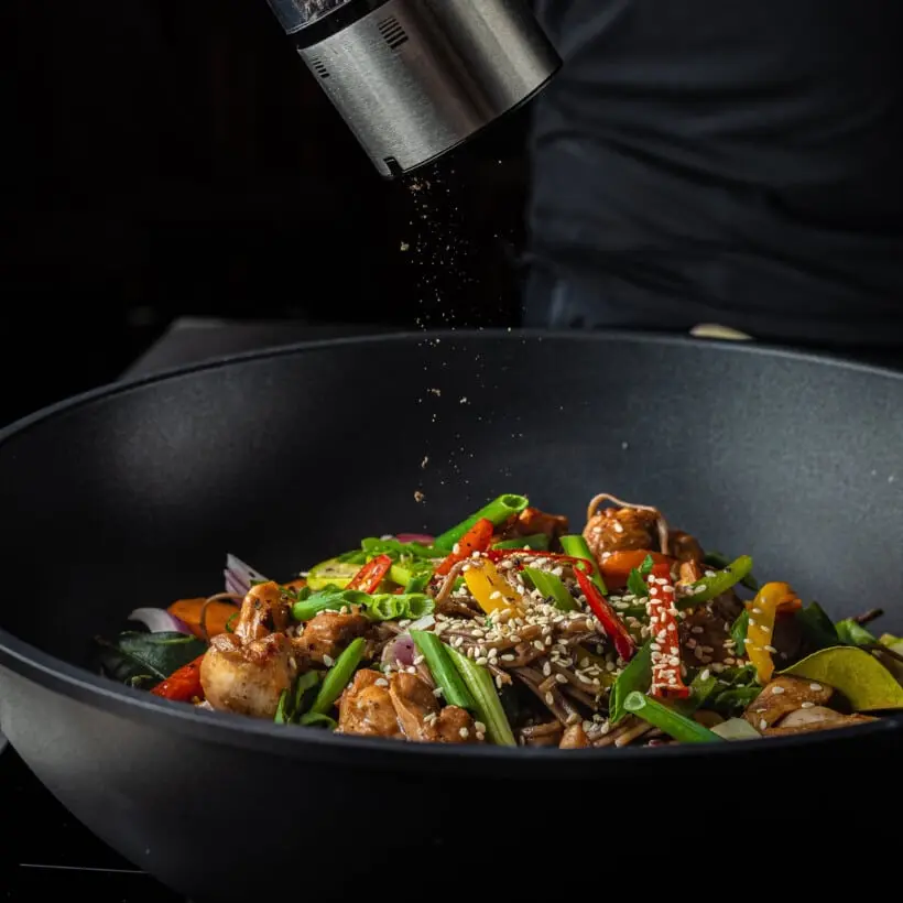 Wok en Fonte Gastrolux Professionnel