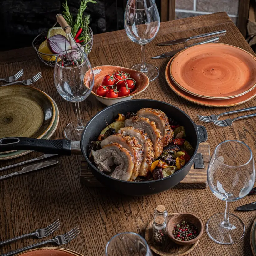 Sauteuse en Fonte Gastrolux Professionnel