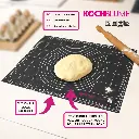 Tapis de cuisson Noir Kochblume