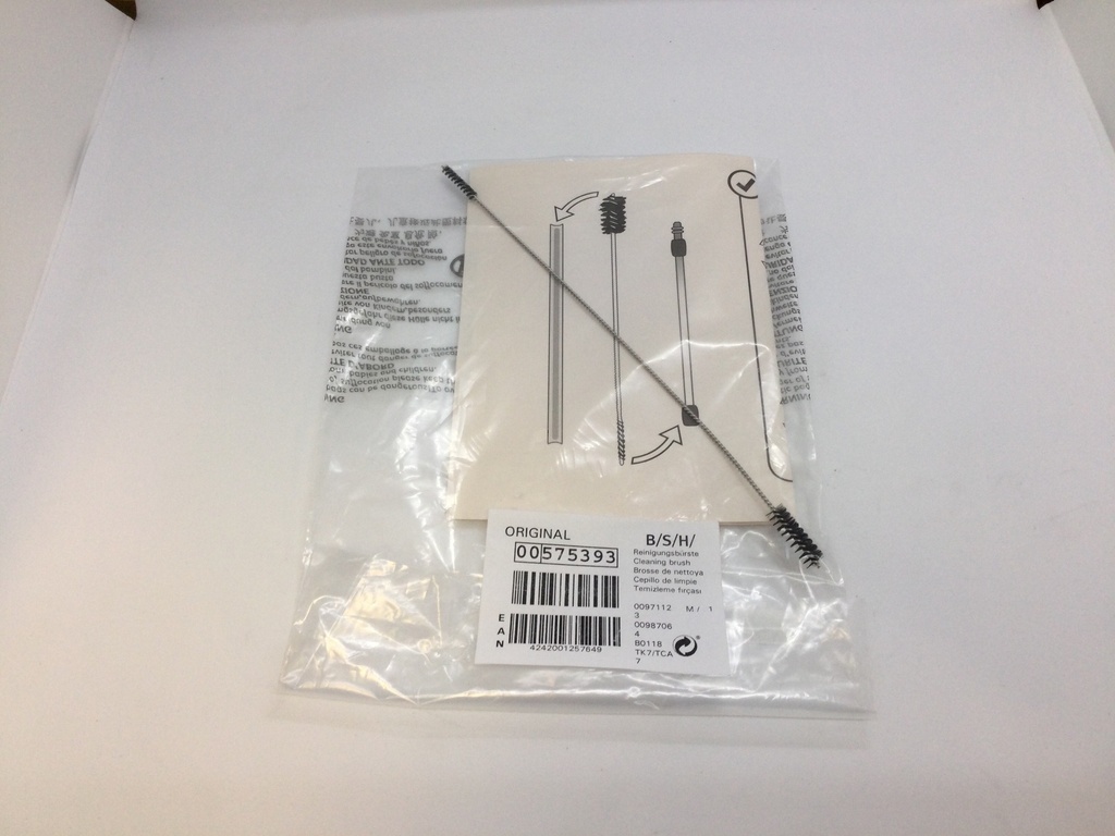 Brosse de nettoyage machine à café tuyau à lait Bosch & Siemens 00575393