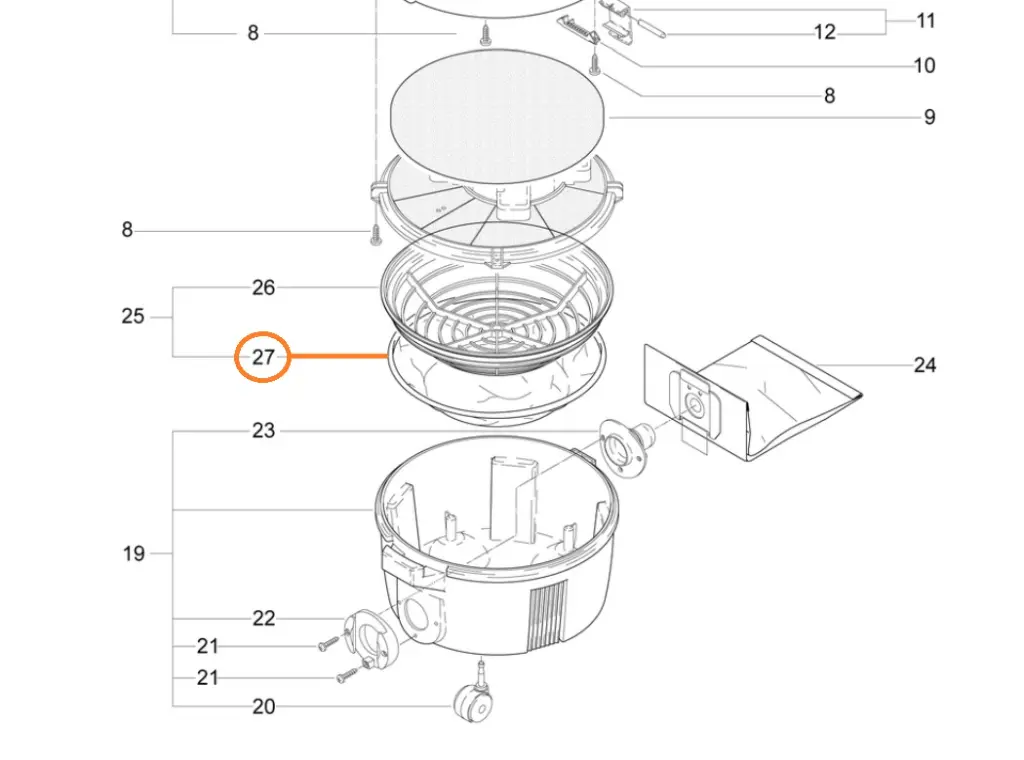 Filtre aspirateur Cleanfix 022.320 (2).webp