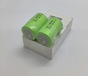 Batterie Ni-MH (2x) - 4/5SC - 1.2V - 1500mAh - ø22x33mm - Universel