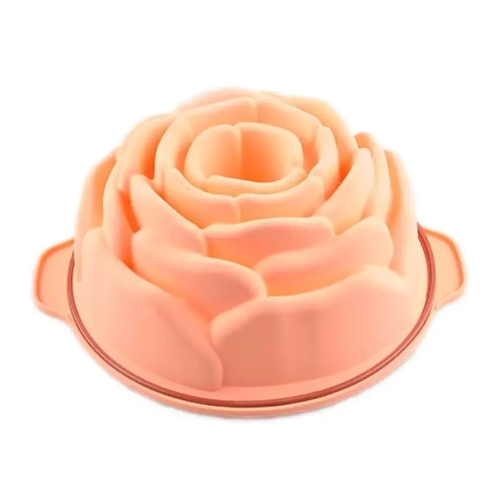 Moule Silicone Rose 3D Silikomart.webp