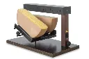Four à raclette pour 2 demi-fromages de forme ronde