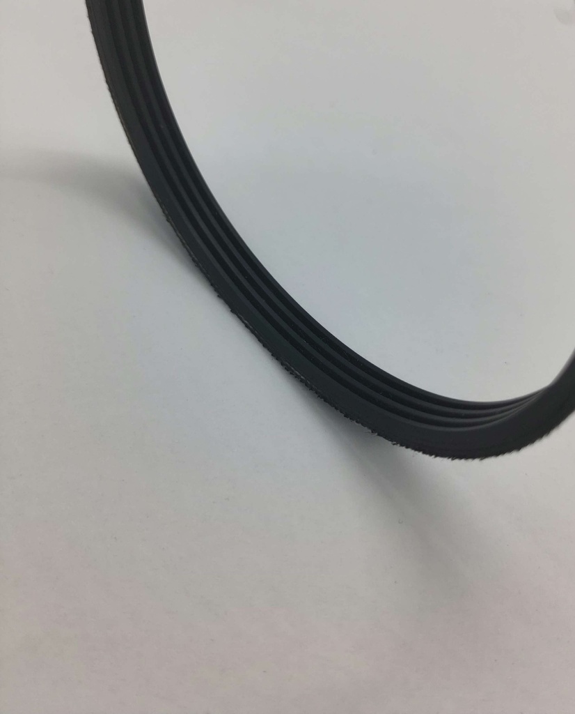 Courroie 286 PJ4 ø89mm x 282mm x 9mm poly V (rainure)