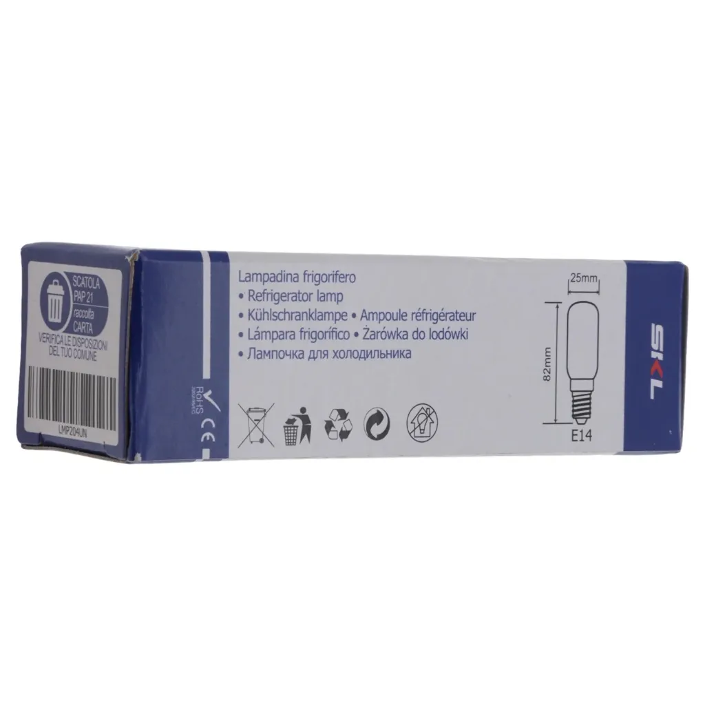 Ampoule halogène réfrigérateur LMP204UN E14 25W.webp