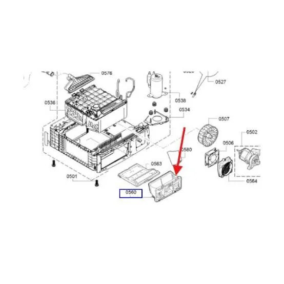 Filtre sèche-linge Bosch 12023844.webp