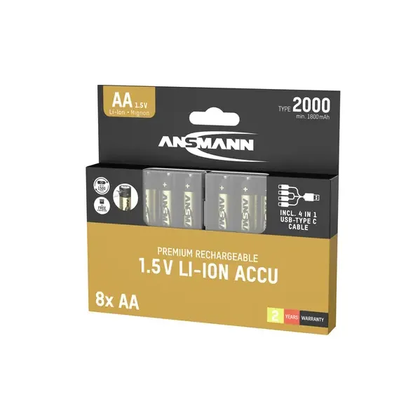 Pile rechargeable Ansmann AA 1312-0039