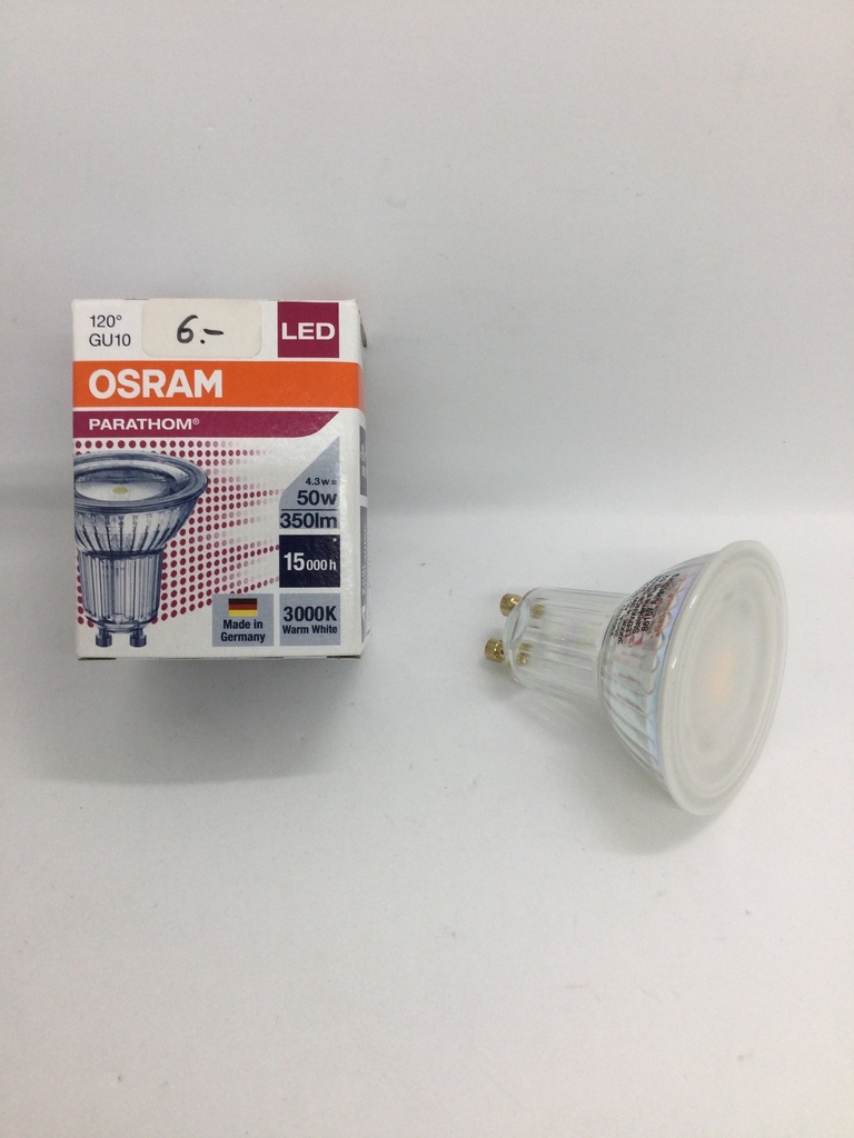Ampoule Led GU10 4.3W (=50W) - 220V - Osram