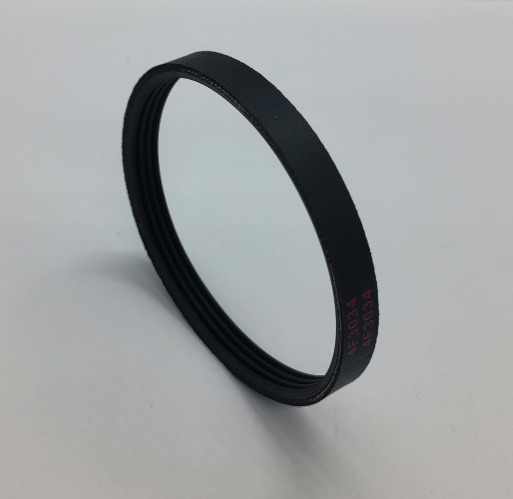 Courroie 256 J4 ø82mm x 256mm x 9mm poly V (rainure)