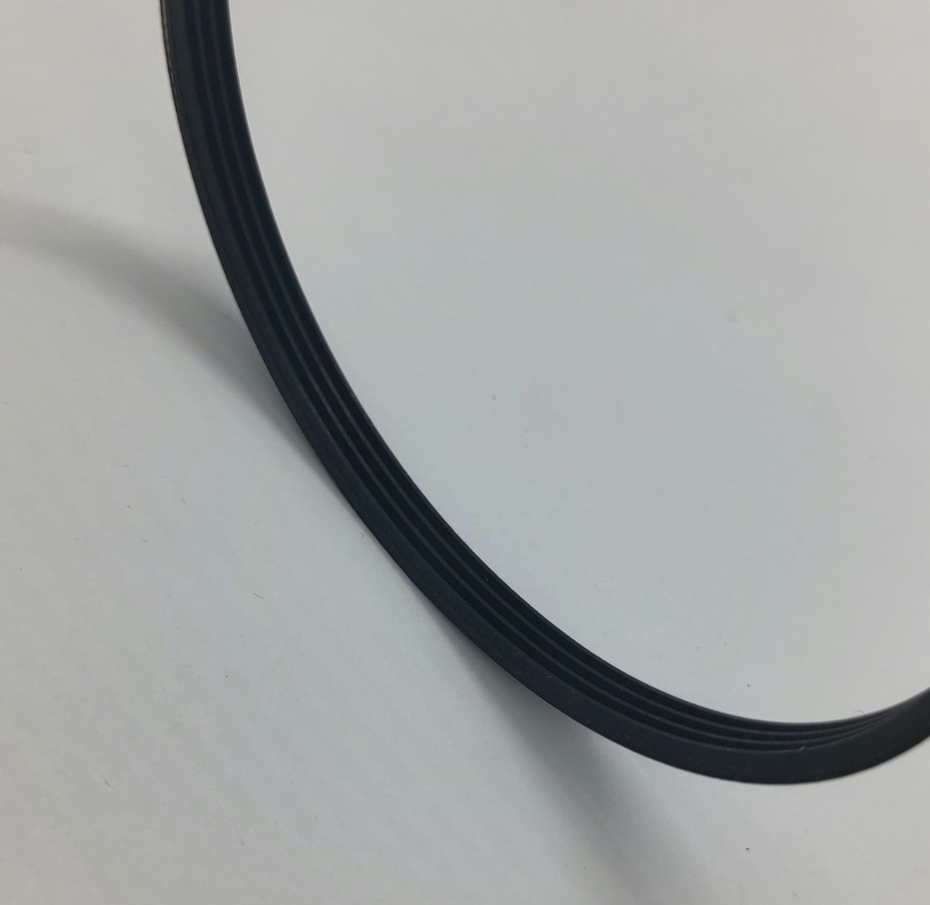 Courroie 285 J3 ø89mm x 280mm x 6mm poly V (rainure)