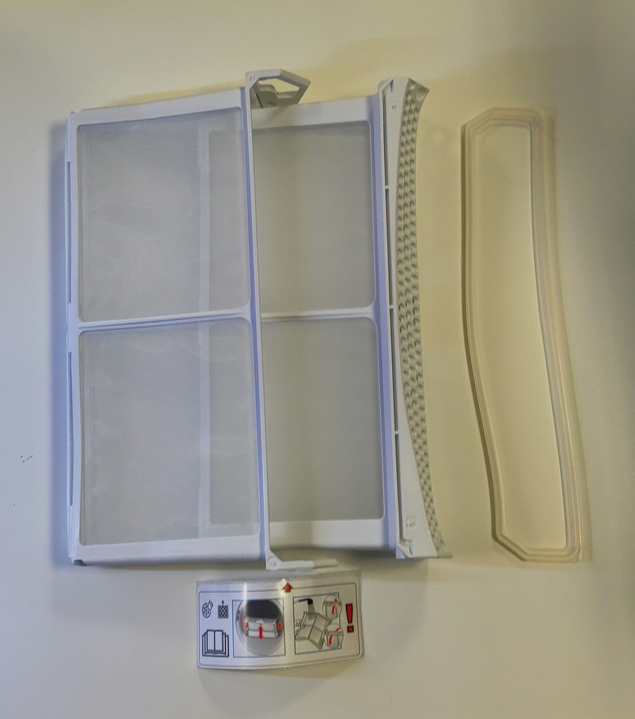 Filtre peluche sèche-linge Bosch & Siemens 00650474