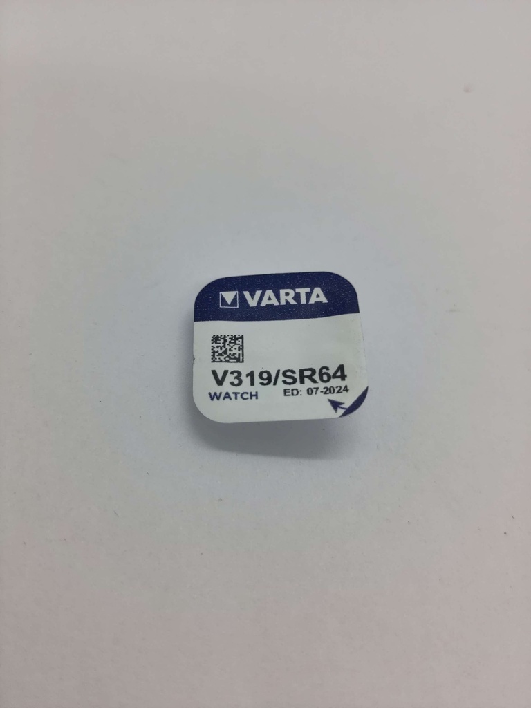 Pile Varta SR64 - 1.55V - ø5.8x2.7mm - V319