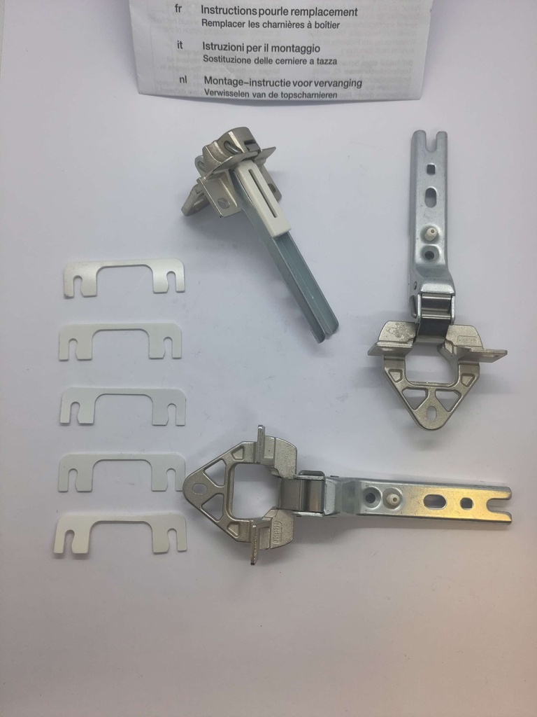 Kit 3 charnières de porte - 00268699 Froid - Universel 