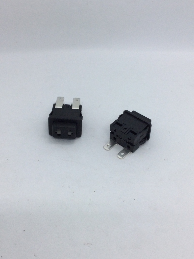 [#F604107] Interrupteur on/off - poussoir - (21x15mm) 2 pins - 10A(max) - 250V - 5128109300