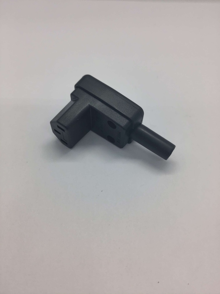 Fiche C13 IEC - femelle coudé - 10A / 250V - Universel