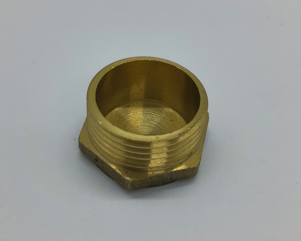 Bouchon laiton mâle 3/4"