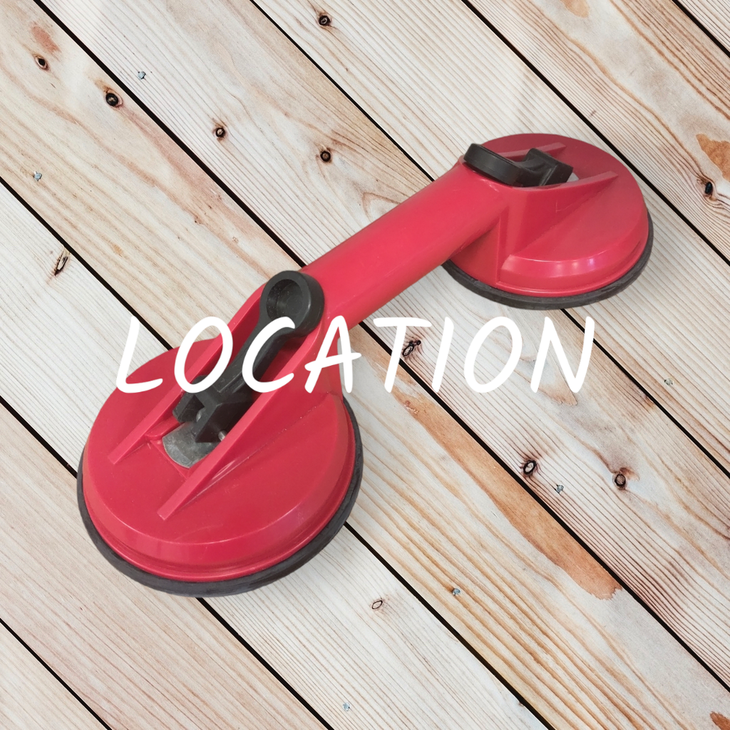 LOCATION Ventouse double rouge