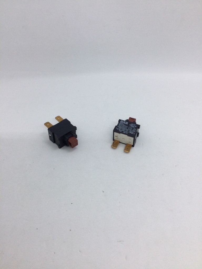 Interrupteur poussoir (21.8 à 24mm) 2 pins - 8A (max.) - 91071-01 - Dyson 