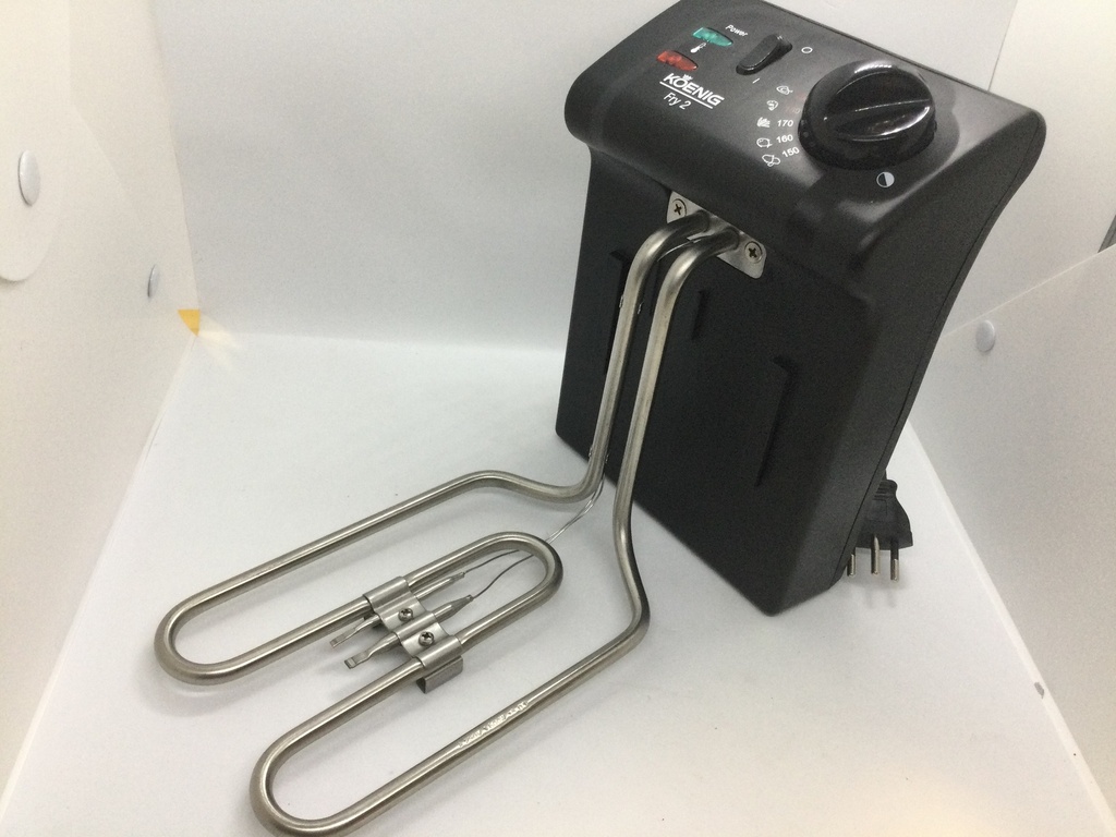 Résistance chauffante 1800W avec sonde et thermostat - Friteuse - Koenig