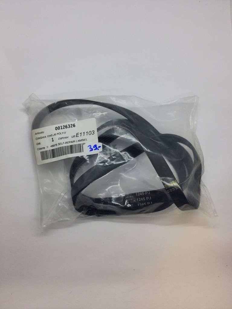 Courroie Poly V (rainure) 1245 J6 x 14mm - Universel