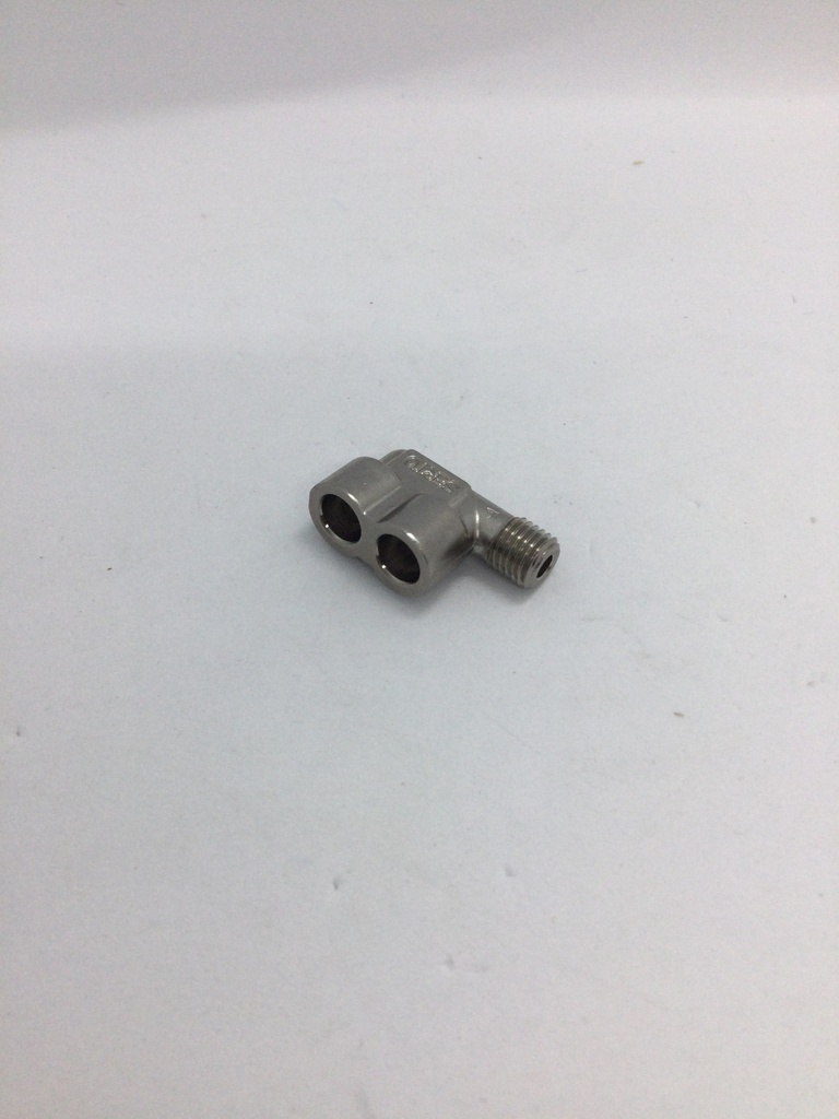 Raccord coudé mâle (vissé) & 2x femelle -  60536 - Machine à Café - Jura