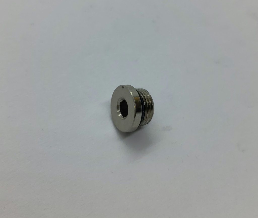 Männlicher Stopfen 1/8" - Edelstahl - Universell
