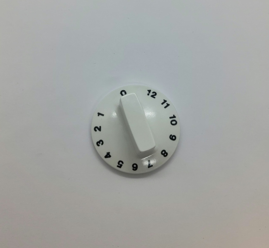 Bouton rotatif 0 à 12 - 60.24.03  - Four / Friteuse / Cuisson - Universel