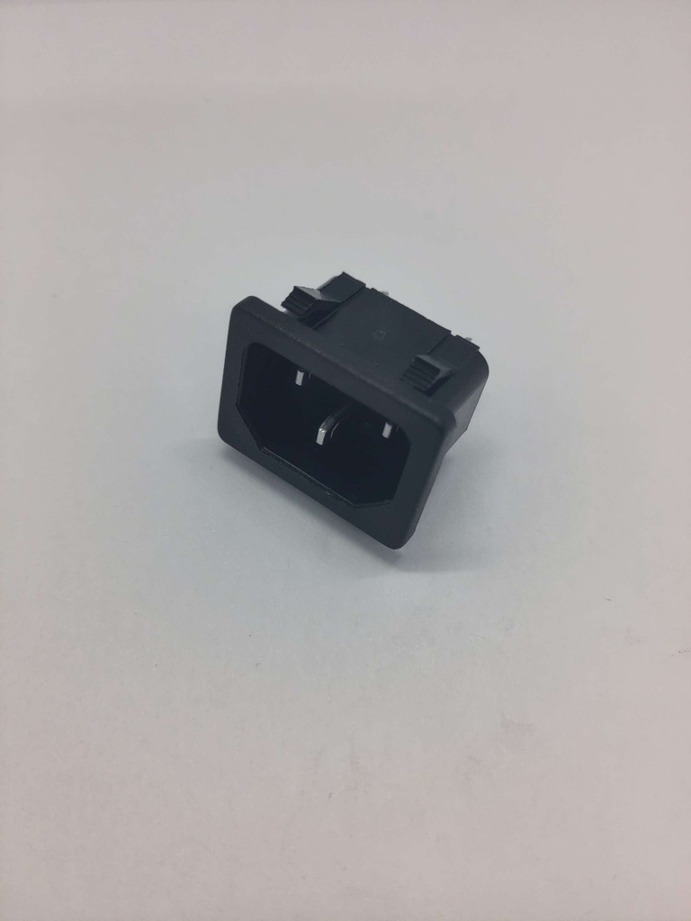 Fiche C13 IEC - mâle - (3 broches 4.8mm)  10A / 250V - Universel