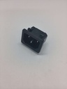 Fiche C13 IEC - mâle - (3 broches 4.8mm)  10A / 250V - Universel