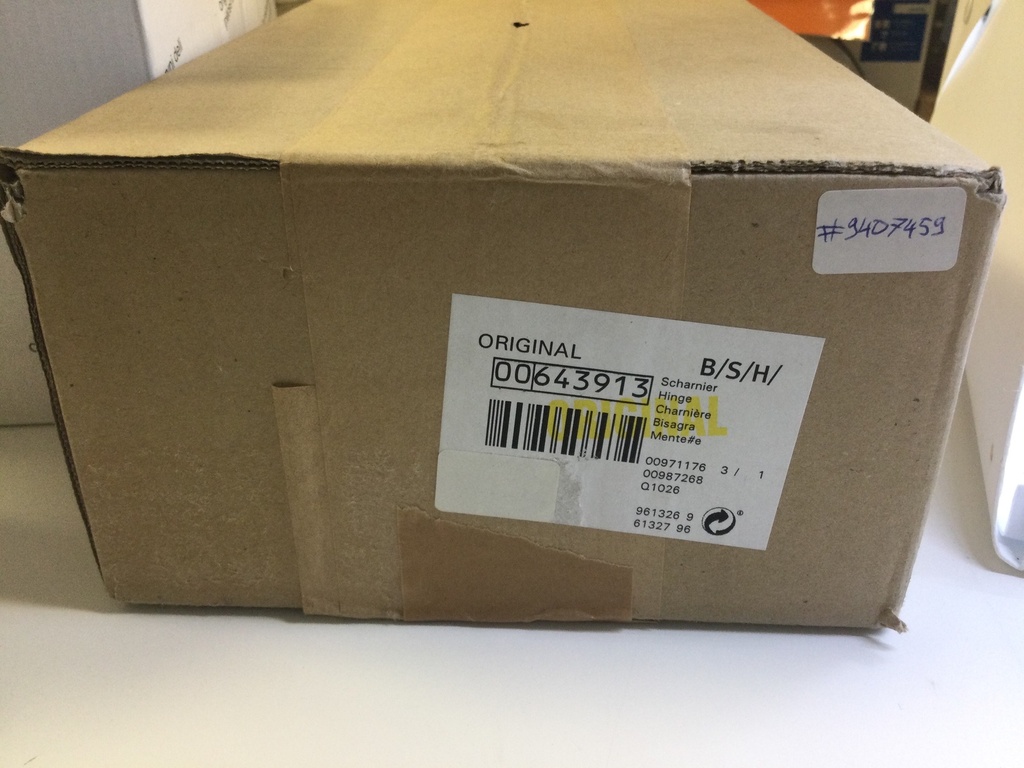 Charnière four Bosch & Siemens 00643913