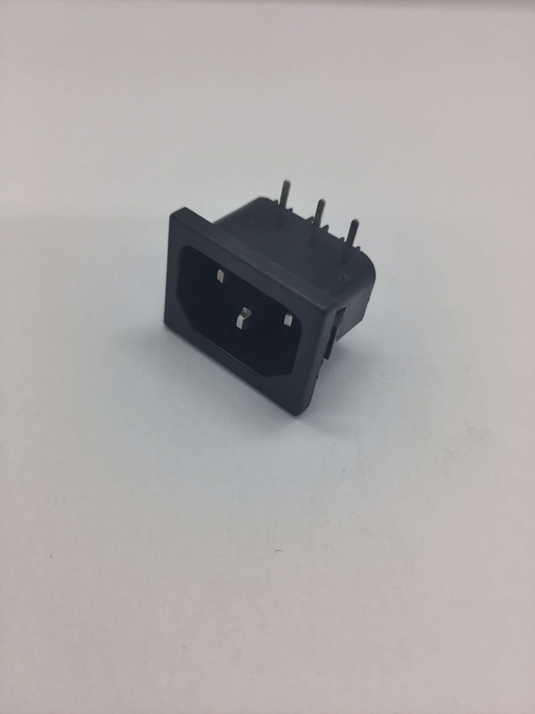 Fiche C13 IEC - mâle - (3 broches à souder)  10A / 250V - Universel